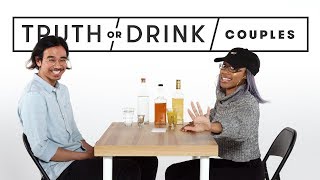 Couples Play Truth or Drink  Truth or Drink  Cut [upl. by Ssew]