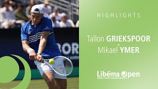 🎾 HIGHLIGHTS  GRIEKSPOOR VS YMER  Round of 32 [upl. by Lobiv438]