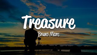 Bruno Mars  Treasure Lyrics [upl. by Cattima]