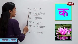 Learn Hindi Alphabets and Words With Pictures  हिंदी स्वर व्यंजन  Swar Vyanjan  Learn Hindi [upl. by Naejamron]