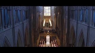 Dear Lord and Father of mankind Hymn  Westminster Abbey with lyrics [upl. by Hannaoj221]