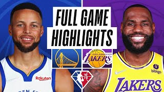 WARRIORS at LAKERS  FULL GAME HIGHLIGHTS  October 19 2021 [upl. by Meill]