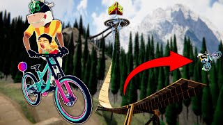 THE MEGA RAMP OF DOOM Descenders [upl. by Granville323]