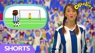 CBeebies  Lets Play  Scoring a penalty [upl. by Stuppy173]