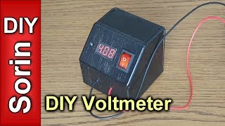 DIY Voltmeter Cheap amp Easy 0  30V DC [upl. by Urbai443]