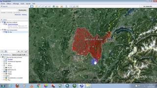 how to convert shapefile from Arcgis to KMZ in Google Earth [upl. by Darcee]