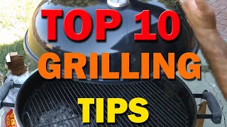 Top 10 Charcoal Grilling Tips for Newbies [upl. by Dnana]