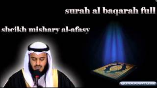 Mishary alafasy Surah Albaqarah with audio english translation [upl. by Ahsitahs]