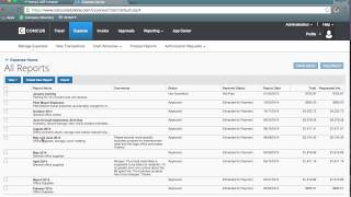 Concur Expense Tutorial [upl. by Korenblat]