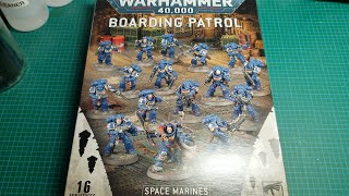 Warhammer 40000  Boarding Patrol Space Marines [upl. by Dirtsa]