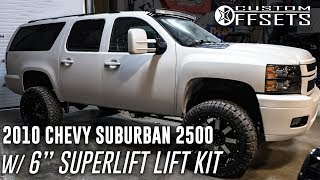 2010 Chevy Suburban 2500 w 6quot SuperLift Lift Kit [upl. by Eiramassenav]