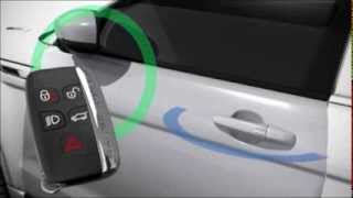 How To Operate the Range Rover Evoque Keyless Entry System [upl. by Inaoj912]