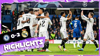 HIGHLIGHTS  Chelsea 02 Real Madrid  UEFA Champions League [upl. by Horlacher892]