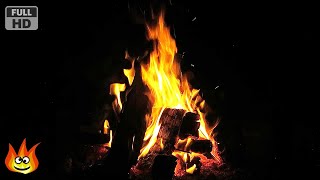 Virtual Bonfire with Crackling Fire Sounds Full HD [upl. by Kila186]