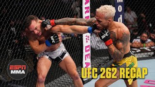 UFC 262 Recap Charles Oliveira TKOs Michael Chandler for the lightweight belt  ESPN MMA [upl. by Louanne]