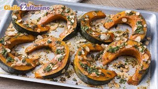 Zucca al Forno  Ricetta in 1 minuto [upl. by Eerized167]