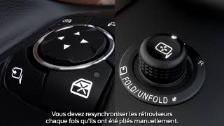 Resynchronisation de vos rétroviseurs repliables électriquement [upl. by Octavus]