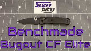 Benchmade Bugout CF Elite 535BK2 amp Comparison to the Original [upl. by Enirehtahc]