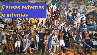 Causas externas e internas de la independencia de México [upl. by Gene923]