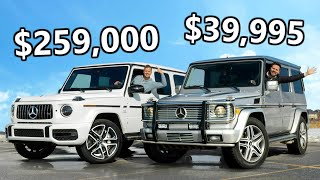 2020 MercedesAMG G63 vs The Cheapest AMG GClass You Can Buy [upl. by Andrea]