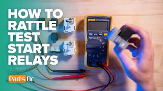 How to rattle test refrigerator compressor start relays [upl. by Yolanda265]