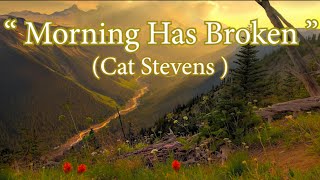 Cat Stevens  Morning Has Broken with lyrics [upl. by Eerdna]