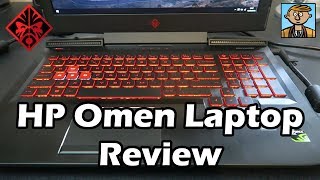 HP Omen Gaming Laptop Review  i77700HQ GTX 1060 156quot IPS 120HZ 256GB SSD [upl. by Nnylsaj]