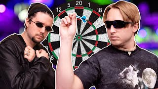 Darts Showdown in Smosh Vegas [upl. by Apfel903]