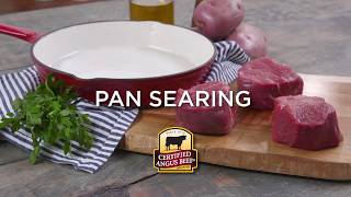 Easy Way to Pan Sear a Steak [upl. by Fiske]