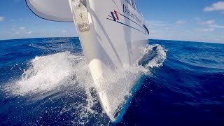 Offshore Sailing  6 Days to Caribbean [upl. by Macfarlane307]