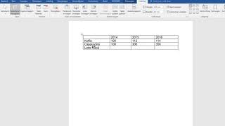 Tabel invoegen in Word [upl. by Naggem]