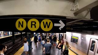 ⁴ᴷ The Busiest NYC Subway Station Times Square–42nd StreetPort Authority Bus Terminal [upl. by Ylesara150]