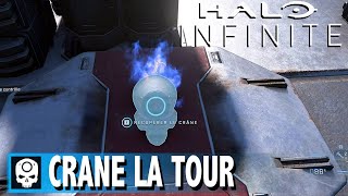 HALO INFINITE  OÙ TROUVER LE CRÂNE DANS LA TOUR [upl. by Ethban]