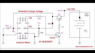 Simple Arduino Battery Charge Controller [upl. by Notsa656]