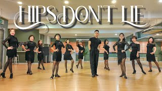 【Line Dance】Hips Dont Lie [upl. by Katuscha405]