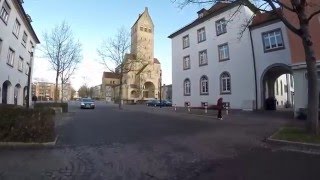 STREET VIEW Innenstadt von Singen am Hohentwiel in GERMANY [upl. by Yhtuv507]