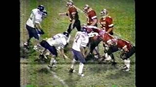 Bellaire Big Reds football  1996 Playoffs v Lucasville Valley [upl. by Winchell]