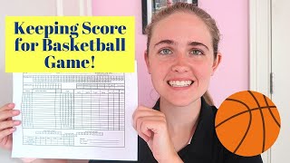 How to Keep a Basketball Scorebook [upl. by Eiramrefinnej]