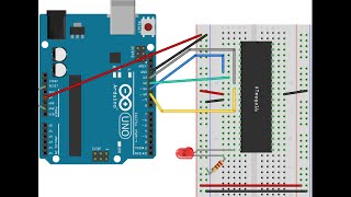 Programming AVRATMega32A using Arduino as ProgrammerInformer [upl. by Eillor]