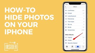 How to Hide Your Photos on iPhone in 2023 Password Protect Photos iPhone [upl. by Llehcram]