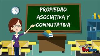 Propiedad asociativa y conmutativa [upl. by Eirallam]