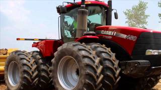 Case IH Steiger Tractors and Ashland PullType Scrapers [upl. by Ard897]