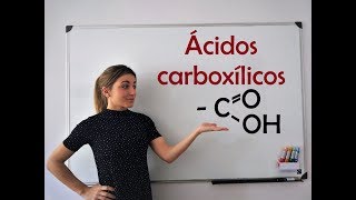 10 ÁCIDOS CARBOXÍLICOS Formulación orgánica [upl. by Varick]