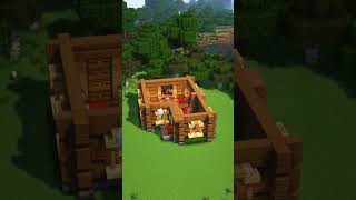 Minecraft Best Starter House🏡 minecraft [upl. by Oravla656]