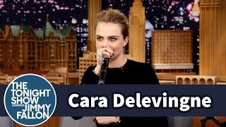 Cara Delevingne Spits a Sick Freestyle Beatbox [upl. by Cecilio]