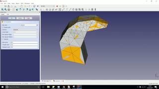 Blender to FreeCAD FEM [upl. by Nolyaw125]