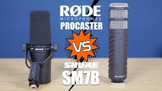 Shure SM7B vs Rode Procaster  Value vs Performance [upl. by Ardnassac813]