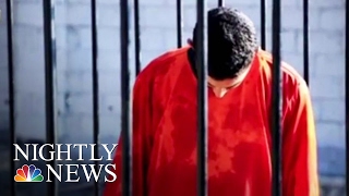 ISIS Burns Jordanian Pilot Alive  NBC Nightly News [upl. by Nehcterg]