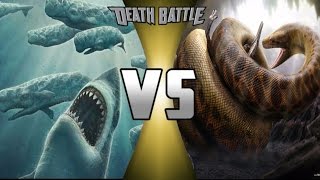 Megalodon vs Titanoboa Who Would Win S4 [upl. by Stahl168]