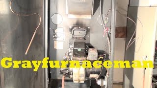 Troubleshoot the oil furnace part 1 Burner wont start [upl. by Holbrook]